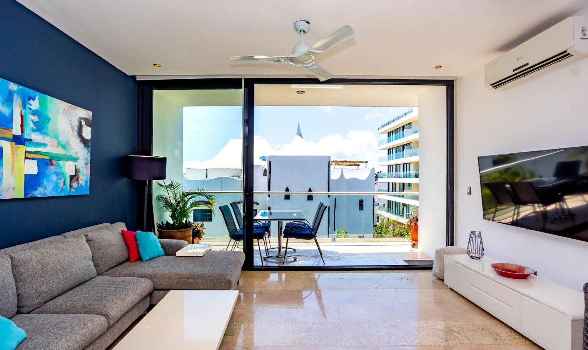 Beautiful 2bd 2bth, Ocean Views * Playa del Carmen